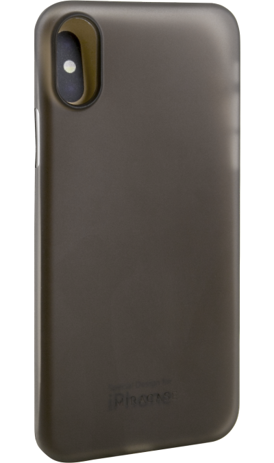 Чехол-крышка Miracase MP-8802 для iPhone X, полиуретан, серый