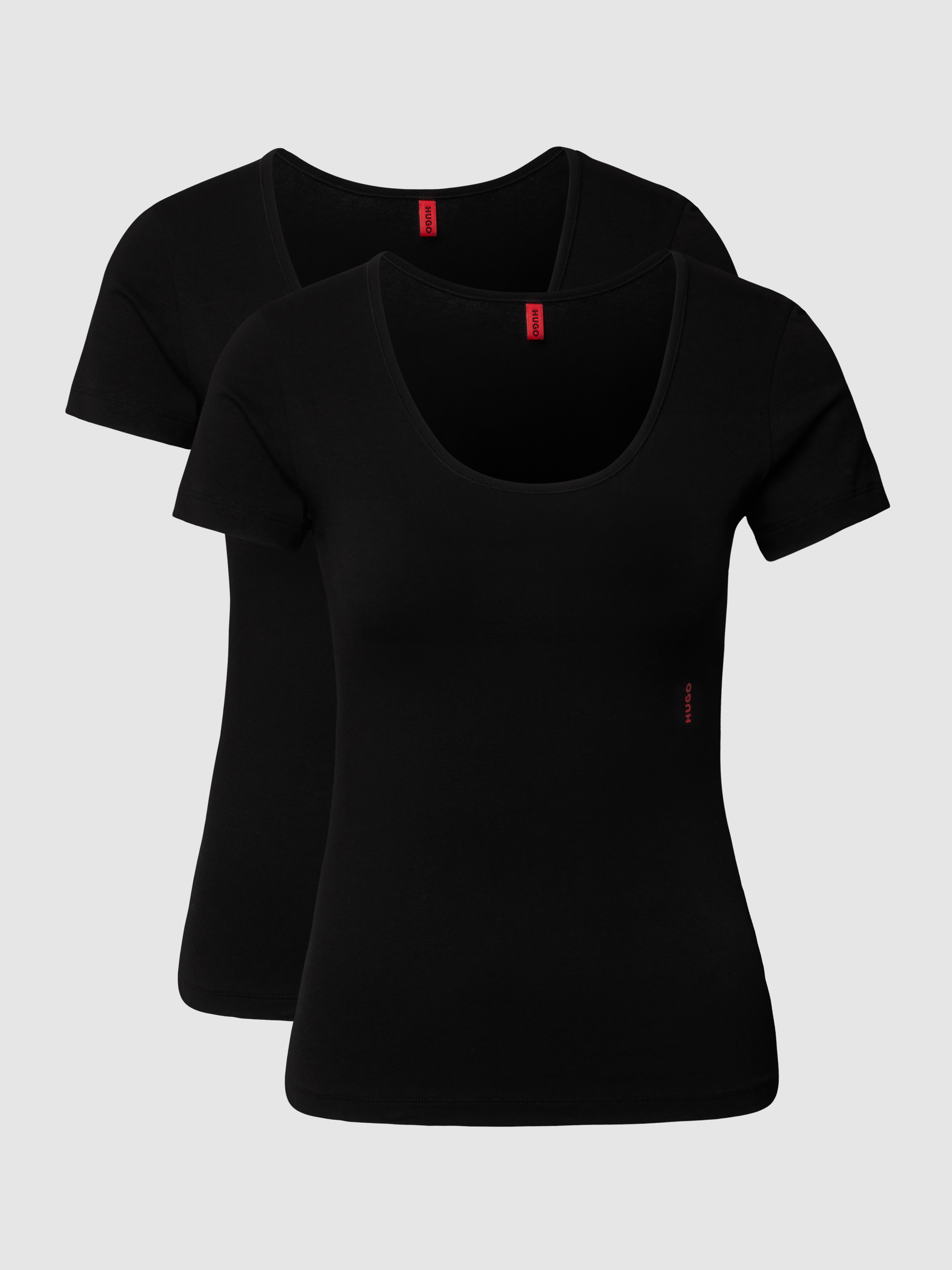 

Комплект футболок женских HUGO BOSS 1483605 черных 2XL (доставка из-за рубежа), Черный, 1483605