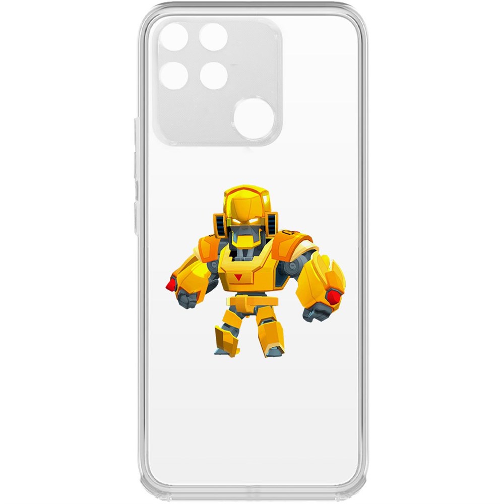 

Чехол-накладка Brawl Stars-Бо Золотой Меха для Realme Narzo 50A