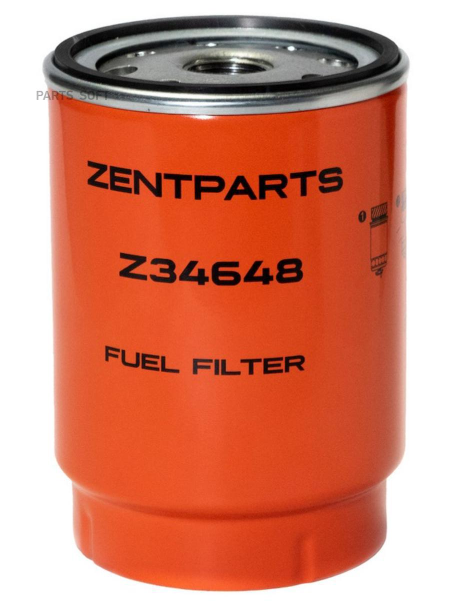 

ZENTPARTS Z34648 Z34648 фильтр топливный! сепаратор под стакан H151 D108 1-14 UNS S80x3\ K