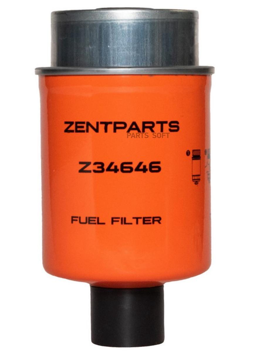 

ZENTPARTS Z34646 Z34646 фильтр топливный H154 D80\ Liebherr () 1шт