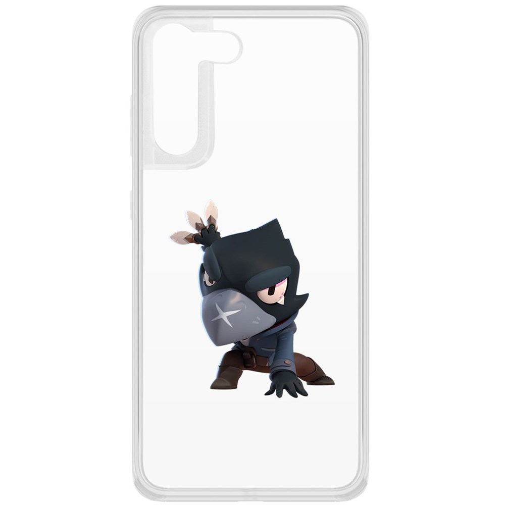 

Чехол-накладка Brawl Stars-Ворон для Samsung Galaxy S21 FE 5G, Прозрачный