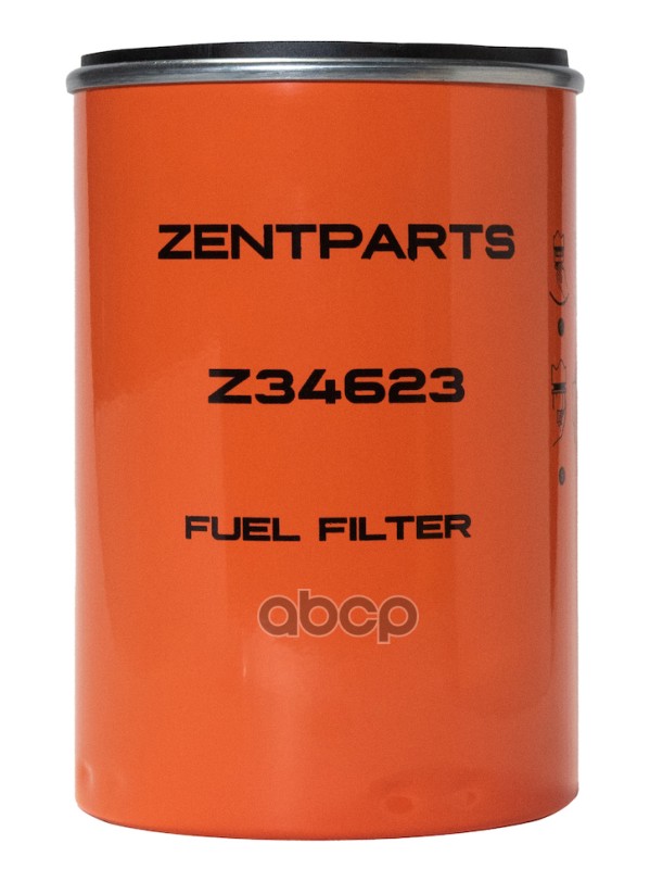 

ZENTPARTS Z34623_фильтр топливный сеп.10мкр H158 D108 1'X14 без стак.\ MB Truck 1шт