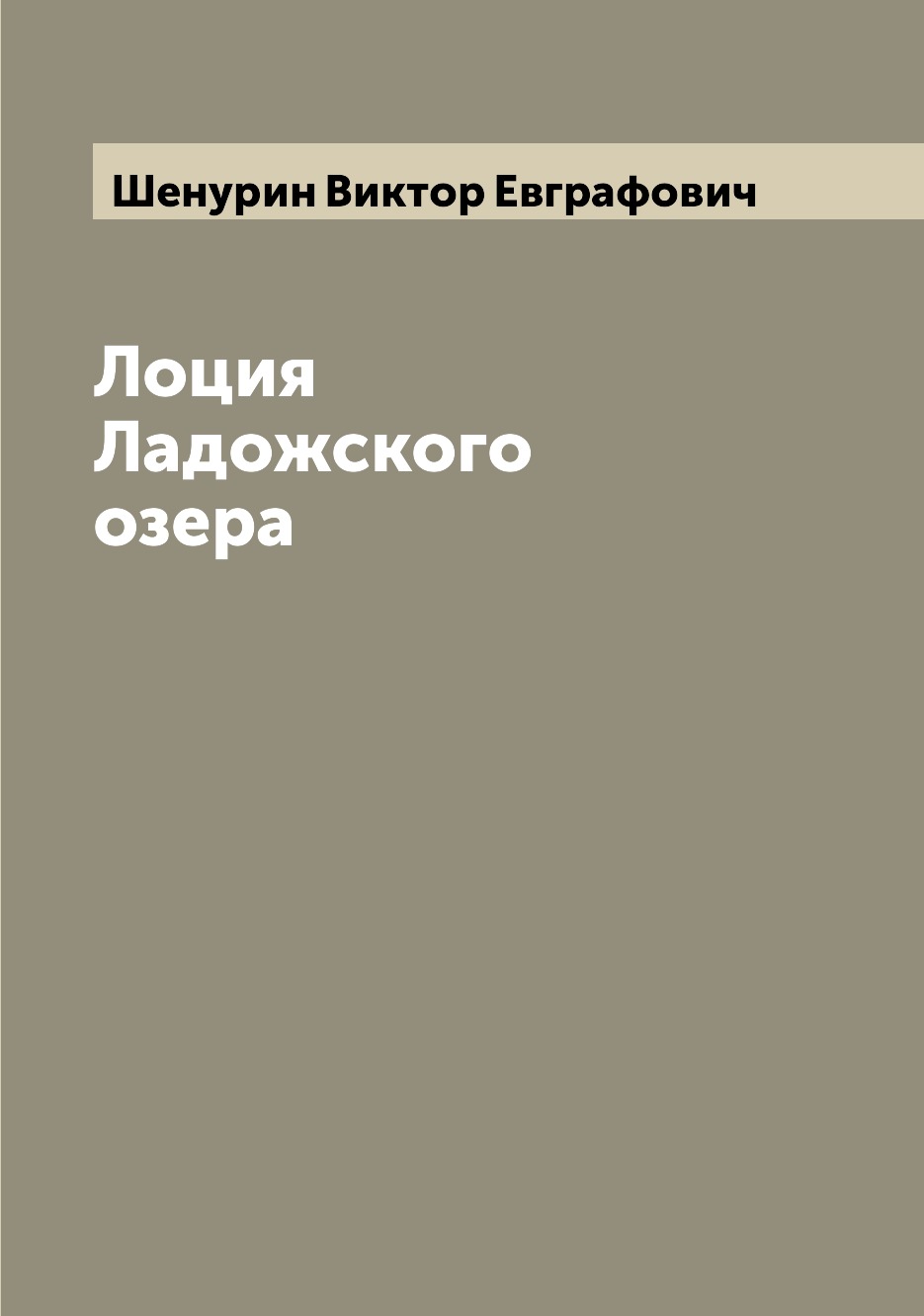 

Лоция Ладожского озера