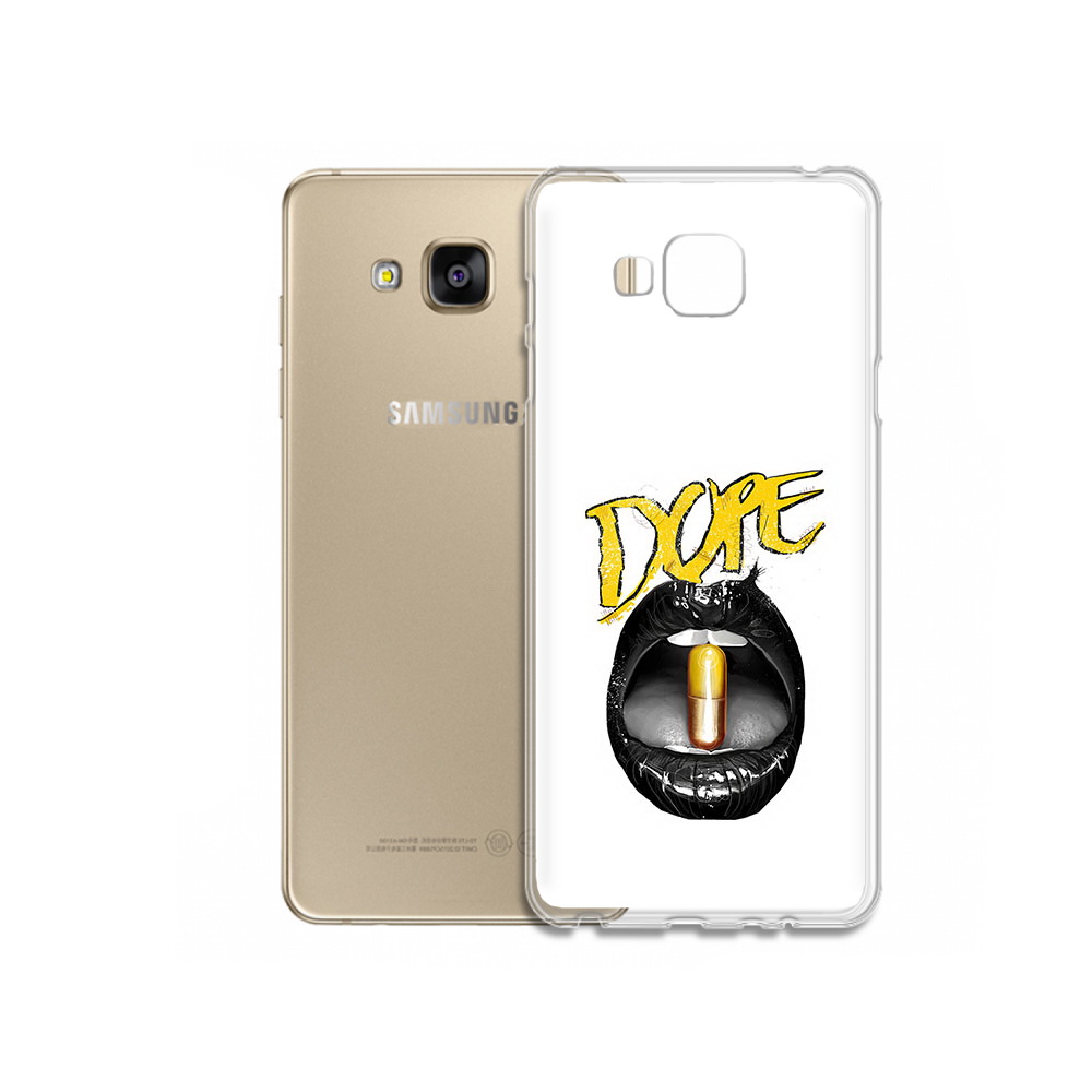 

Чехол MyPads Tocco для Samsung Galaxy J5 Prime губы (PT66772.570.303), Прозрачный, Tocco