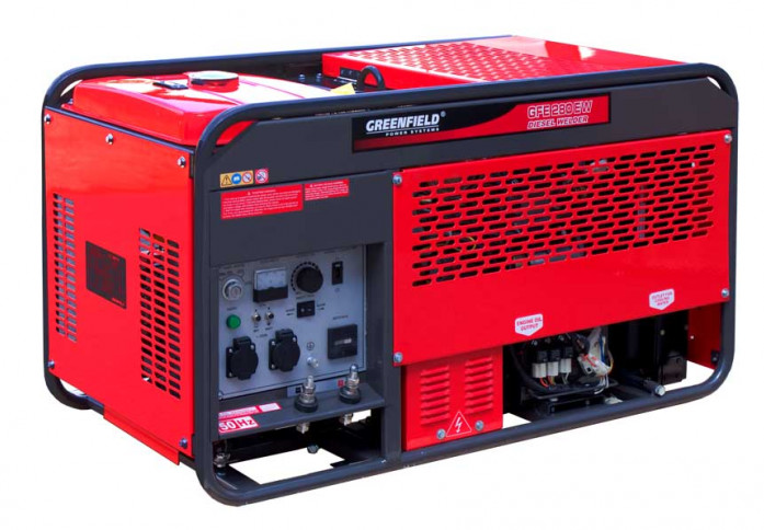 

Генератор дизельный Green Field GFE 280 EW