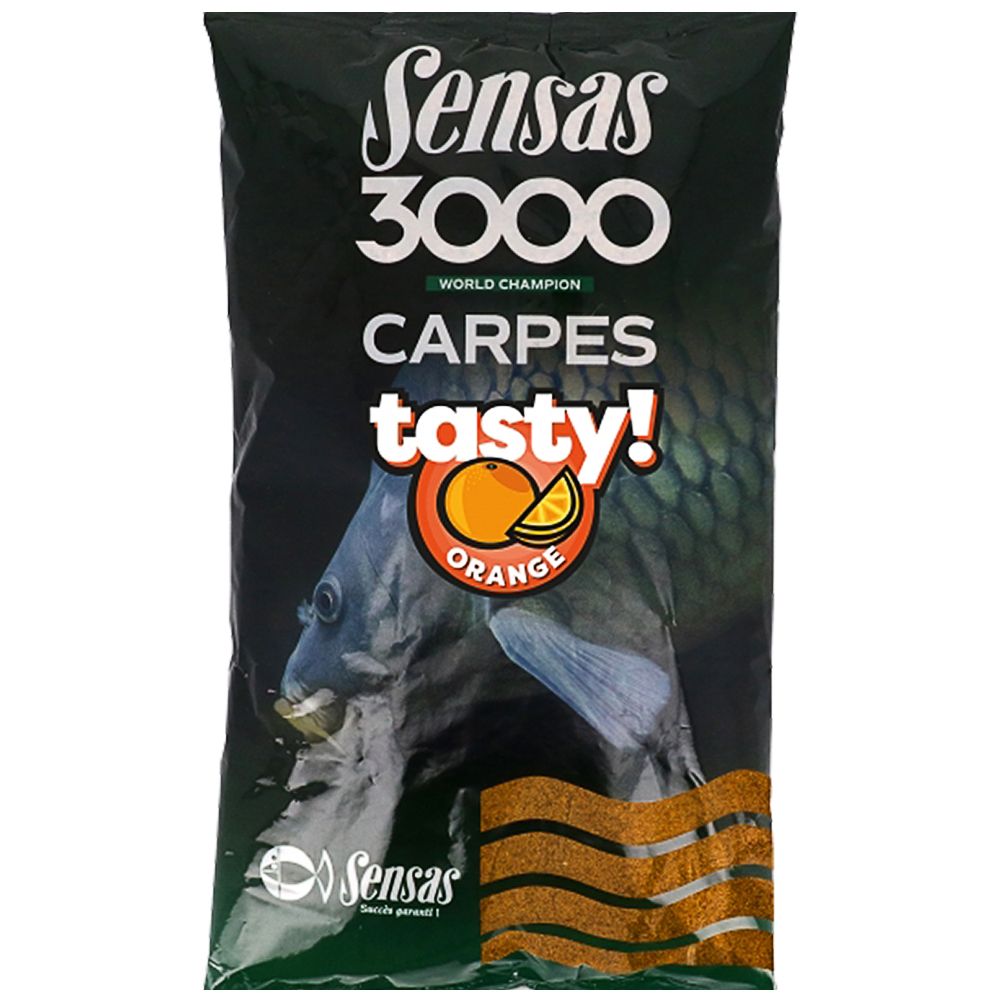 Прикормка Sensas 3000 Carp Tasty Orange 1кг