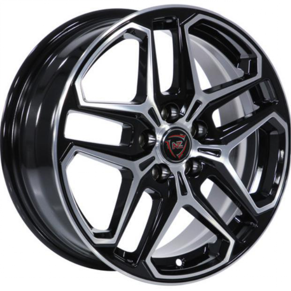 

Колесный диск NZ R-04 6.5x16/5x112 ET46 D57.1 BKF, Серебристый