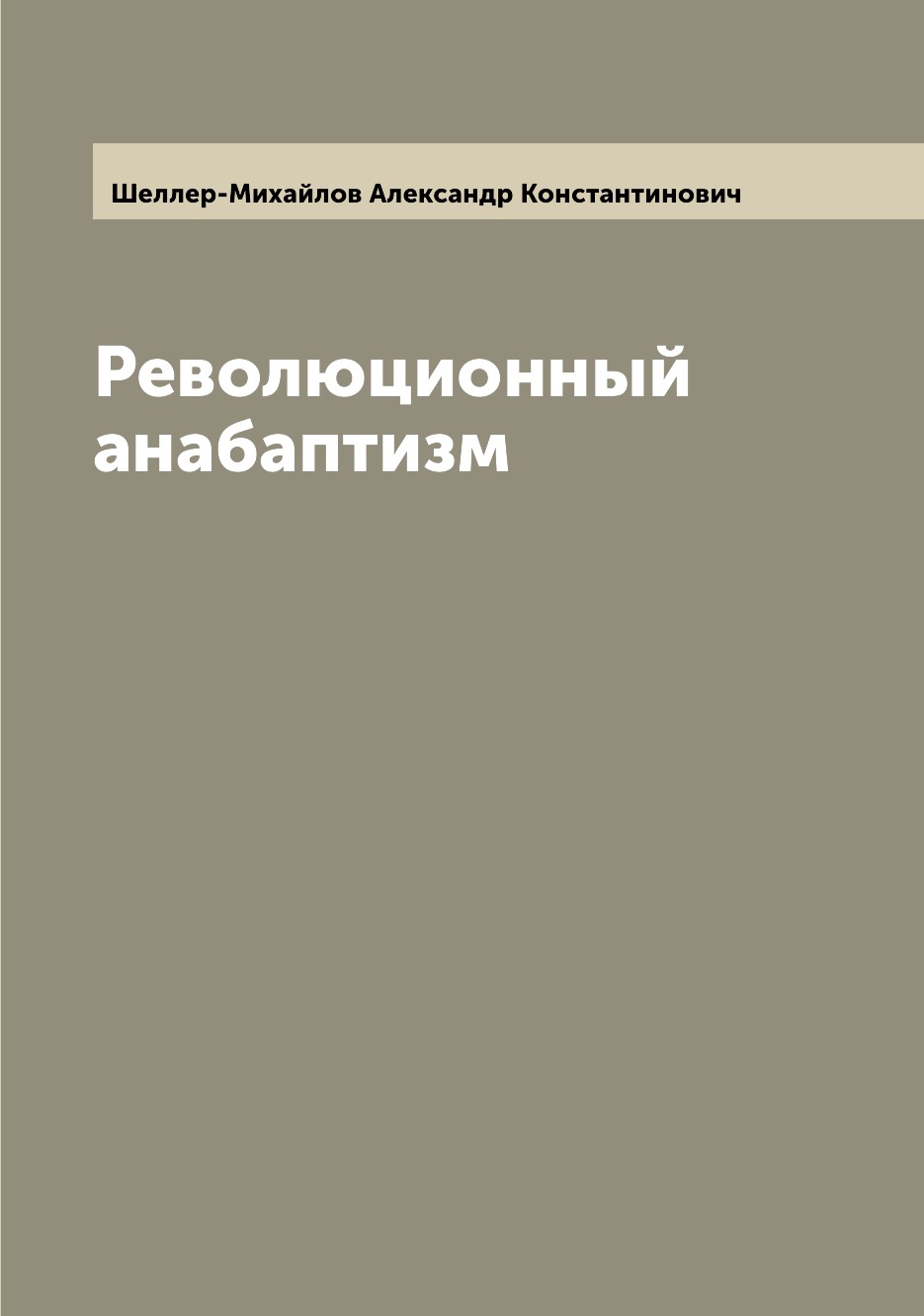 

Революционный анабаптизм