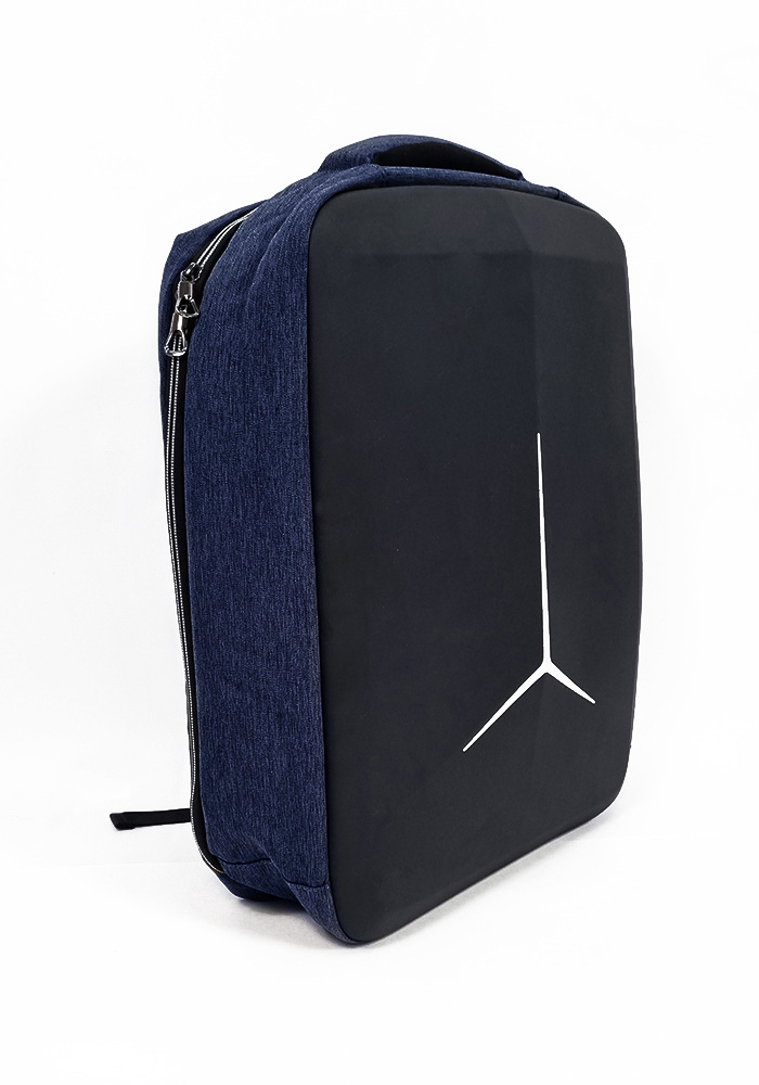 Рюкзак URM с жестким корпусом и USB-портом для ноутбука 16