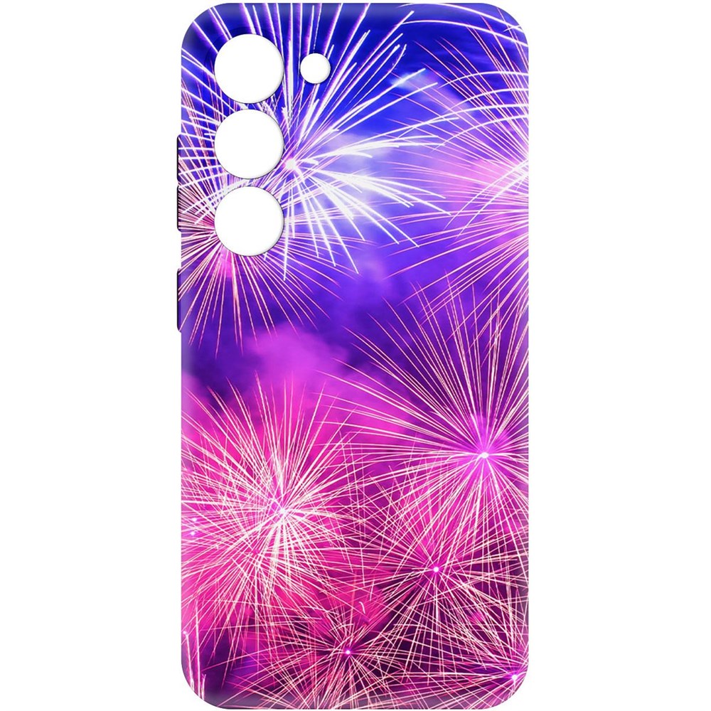 

Чехол-накладка Софт Салют для Samsung Galaxy S23, Черный