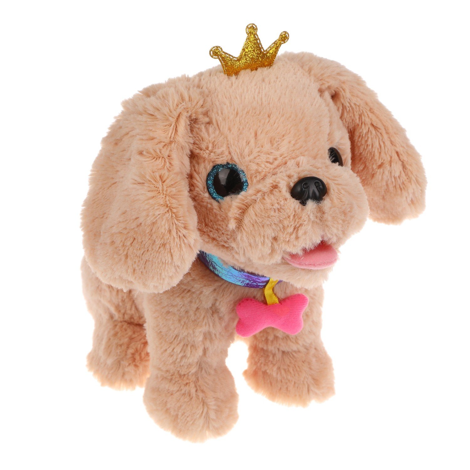 фото Мягкая игрушка fluffy family щенок, функциональная ушки хлопушки 22 см