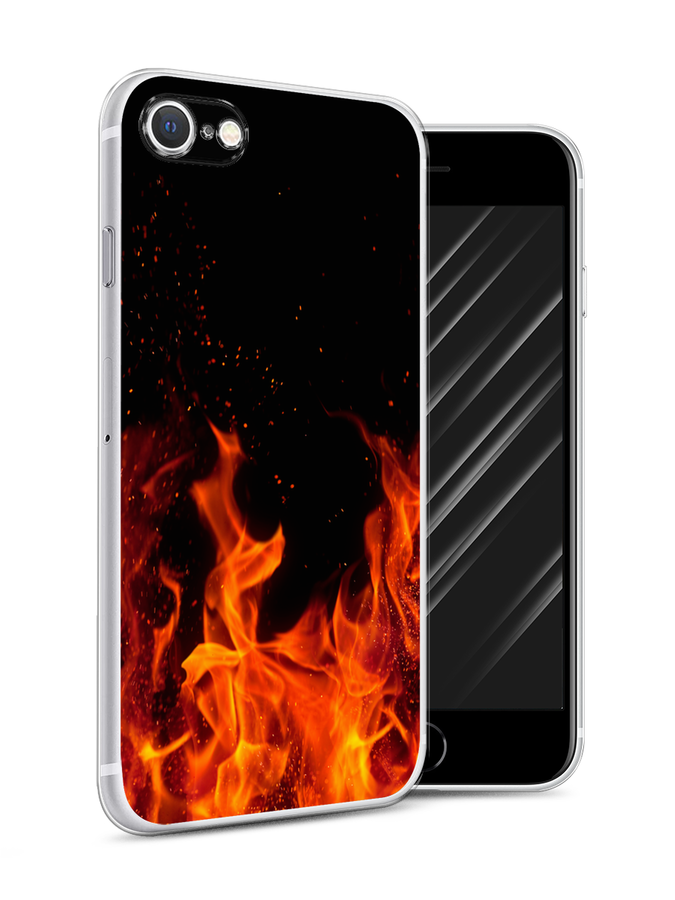 

Чехол Awog на Apple iPhone 7 / Айфон 7 "Все в огне", Разноцветный, 10650-1