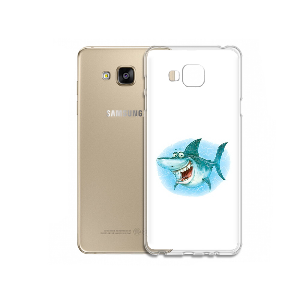 Чехол MyPads Tocco для Samsung Galaxy J5 Prime веселая акула (PT66772.570.261)