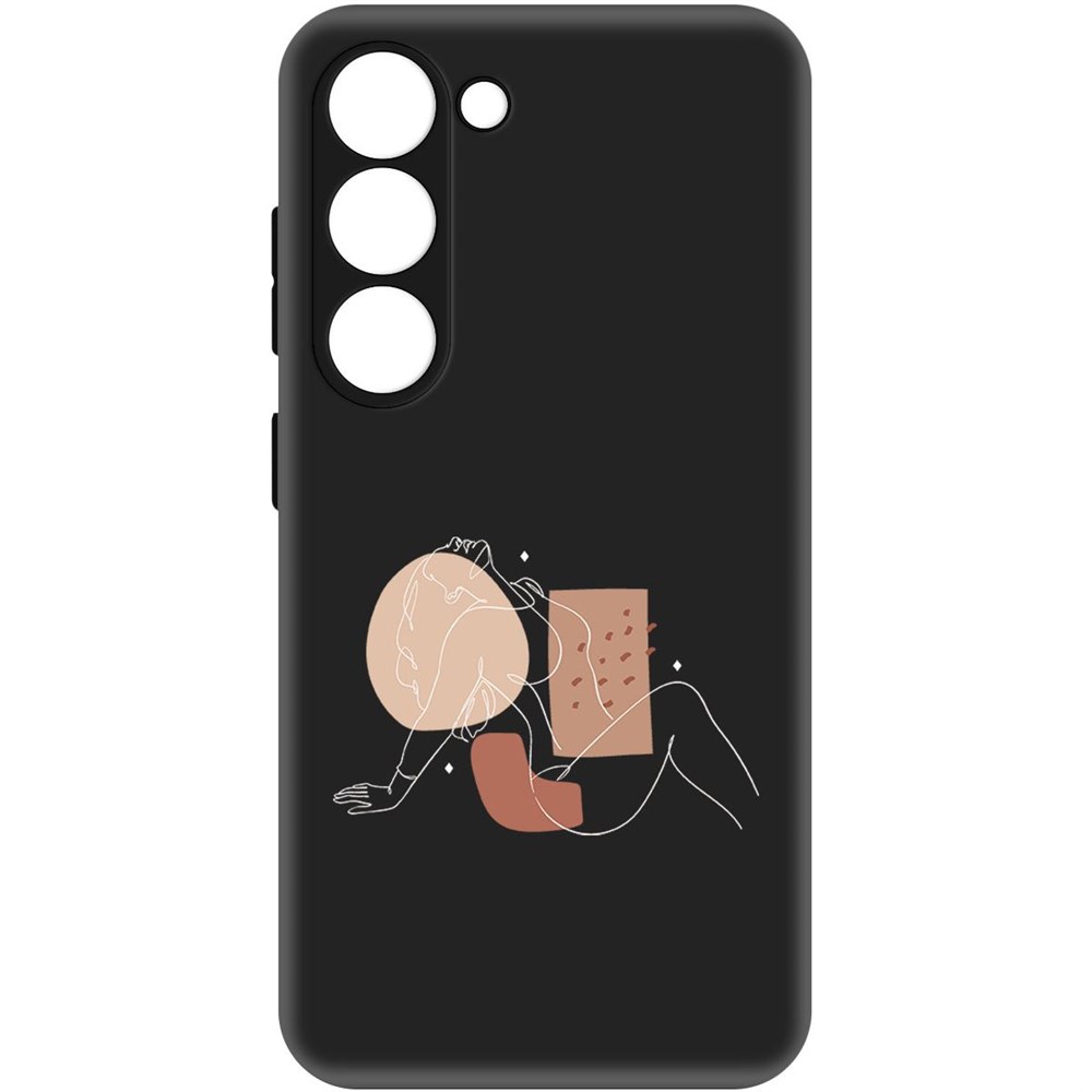 

Чехол-накладка Софт Чувственность для Samsung Galaxy S23, Черный