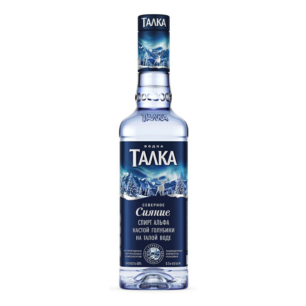 

Водка Талка Северное сияние 40% 0,5 л