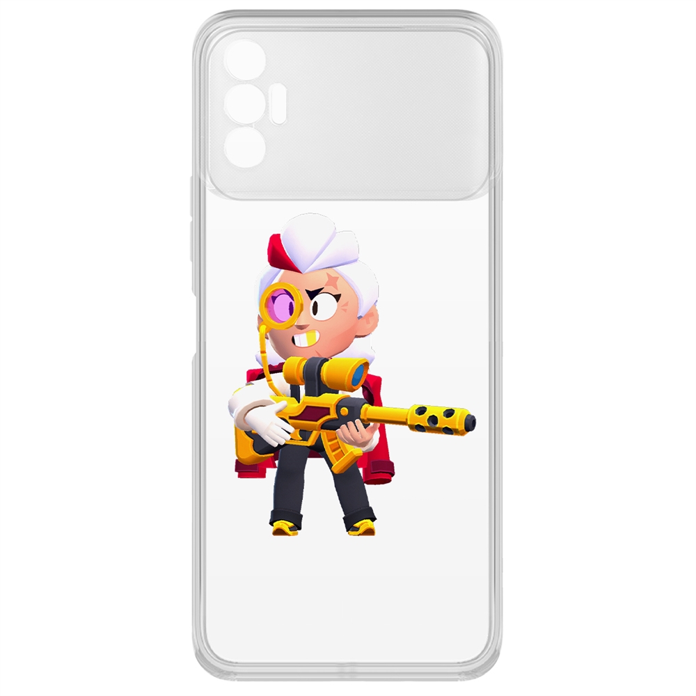 

Чехол-накладка Brawl Stars-Белль Голдхэнд для Tecno Spark 8P