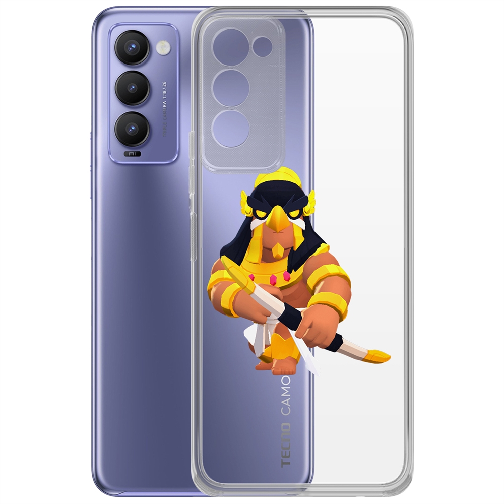 

Чехол-накладка Brawl Stars-Бо Хорус для Tecno Camon 18/18P