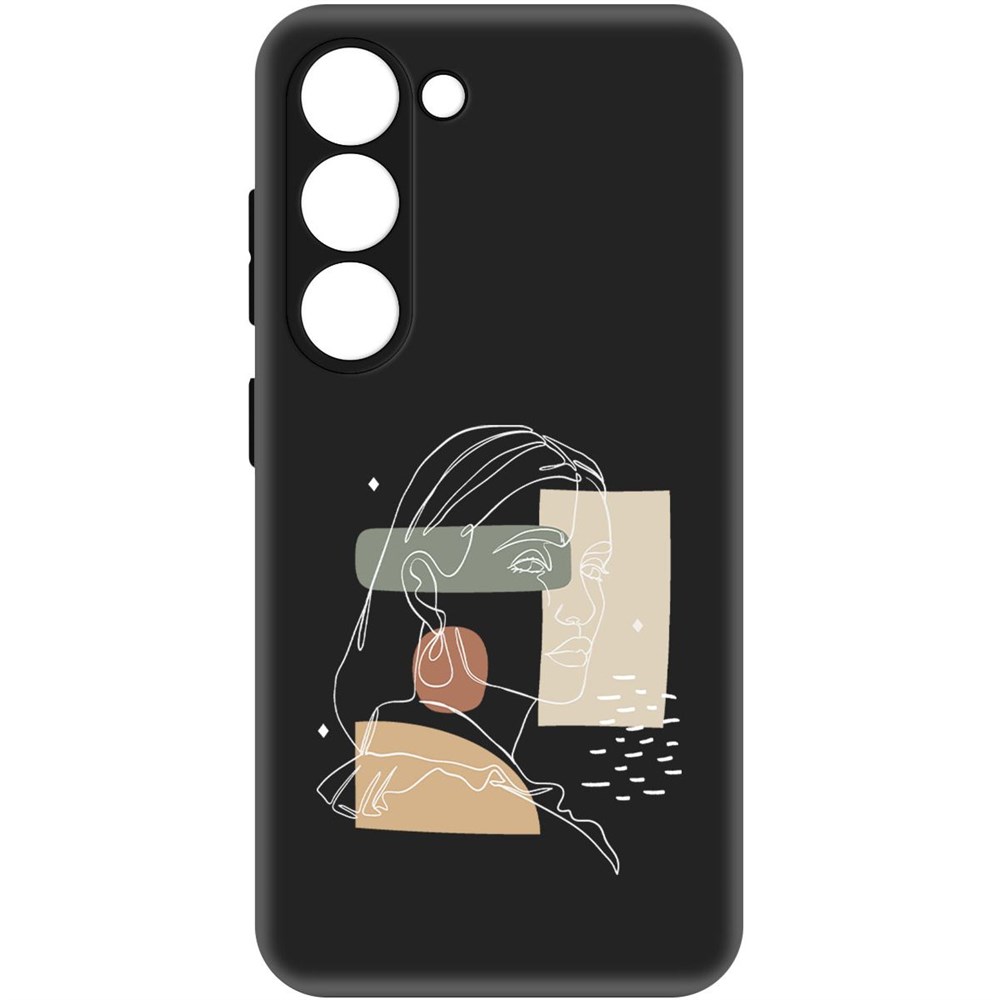 

Чехол-накладка Софт Уверенность для Samsung Galaxy S23, Черный