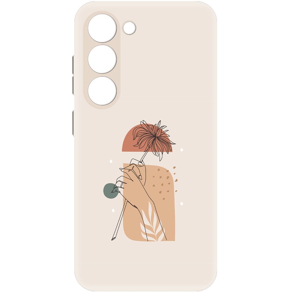 

Чехол-накладка Софт Романтика для Samsung Galaxy S23, Черный
