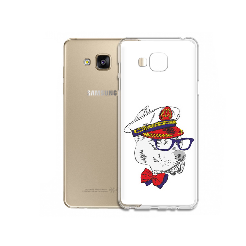 

Чехол MyPads Tocco для Samsung Galaxy J5 Prime бульдог (PT66772.570.251), Прозрачный, Tocco