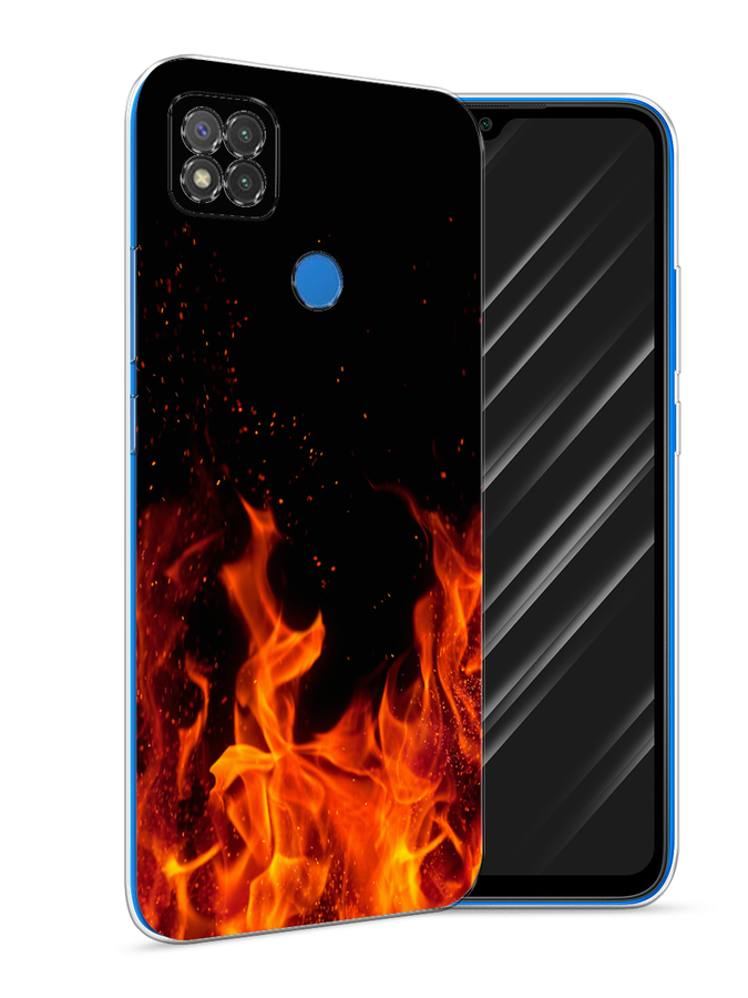 

Чехол Awog на Xiaomi Redmi 9C "Все в огне", Разноцветный, 39050-4