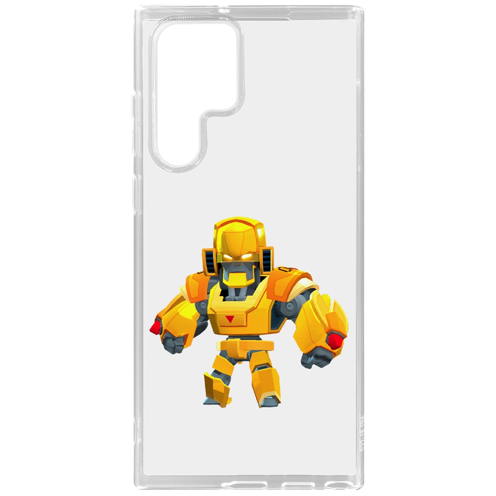 

Чехол-накладка Brawl Stars-Бо Золотой Меха для Samsung Galaxy S22 Ultra
