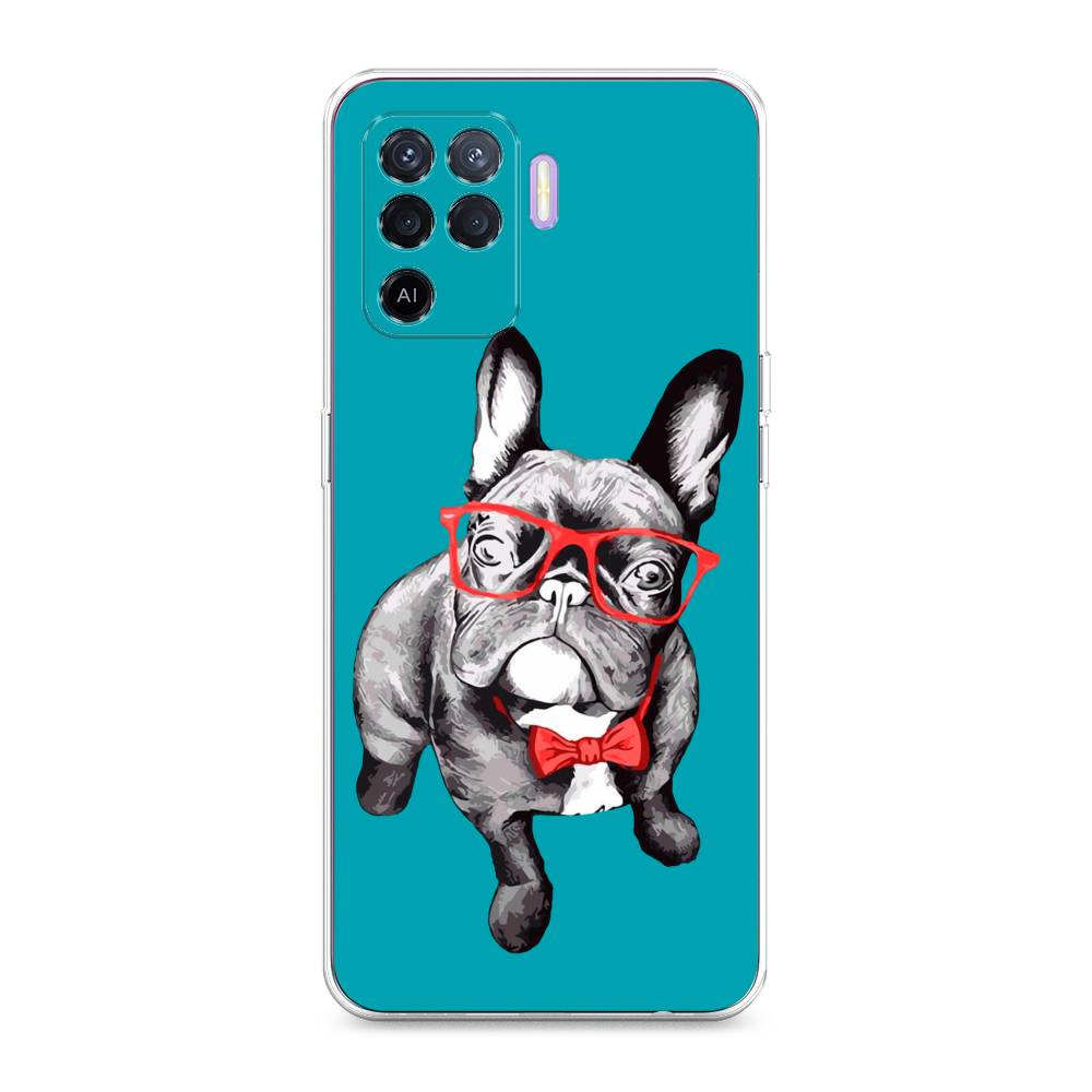 

Чехол на Oppo Reno 5 Lite "Французский бульдог", 255150-1