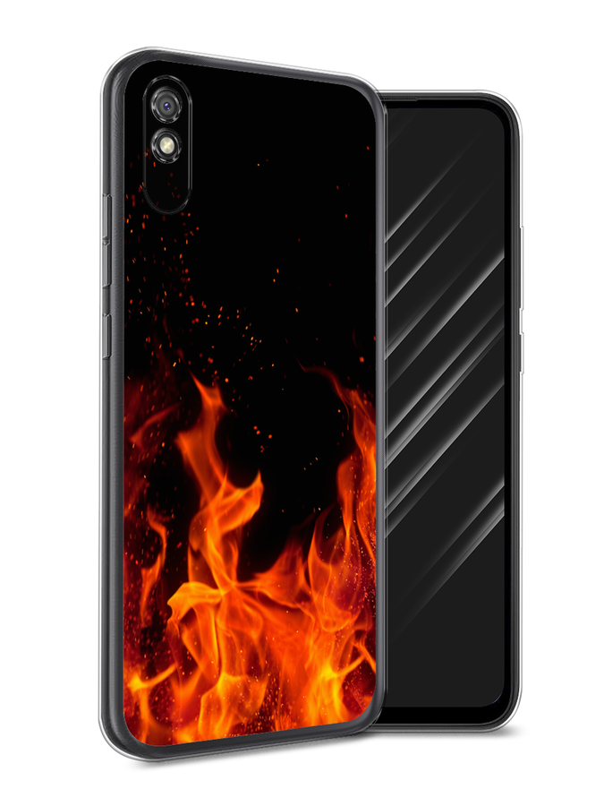 

Чехол Awog на Xiaomi Redmi 9A "Все в огне", Разноцветный, 38950-4
