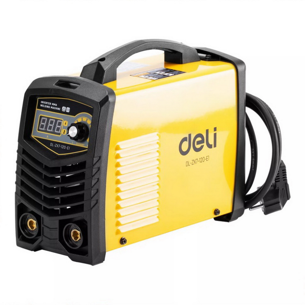 

Сварочный аппарат инверторный Deli DL-ZX7-120-E1, DL-ZX7-120-E1