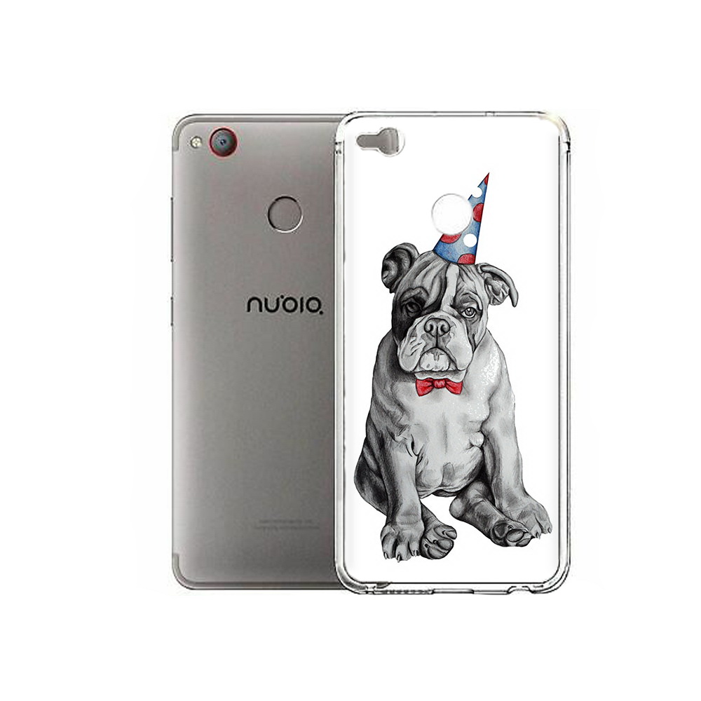 

Чехол MyPads Tocco для ZTE Nubia Z11 Mini праздничный щенок (PT53565.450.554), Tocco