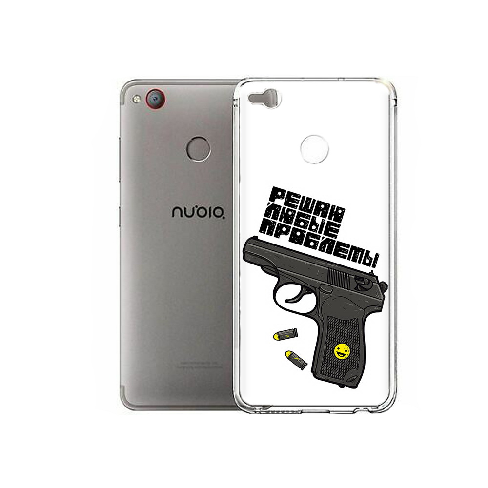 

Чехол MyPads Tocco для ZTE Nubia Z11 Mini пистолет против проблем (PT53565.450.542), Tocco