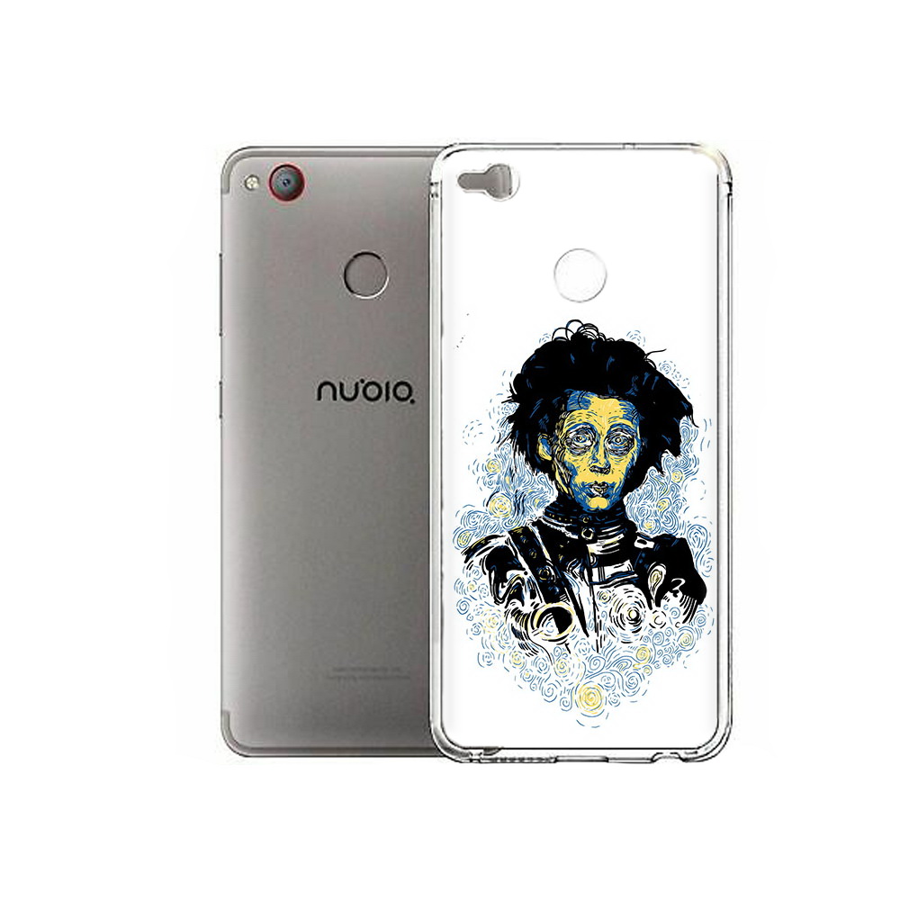 

Чехол MyPads Tocco для ZTE Nubia Z11 Mini парень черно-белый абстракция (PT53565.450.535), Tocco