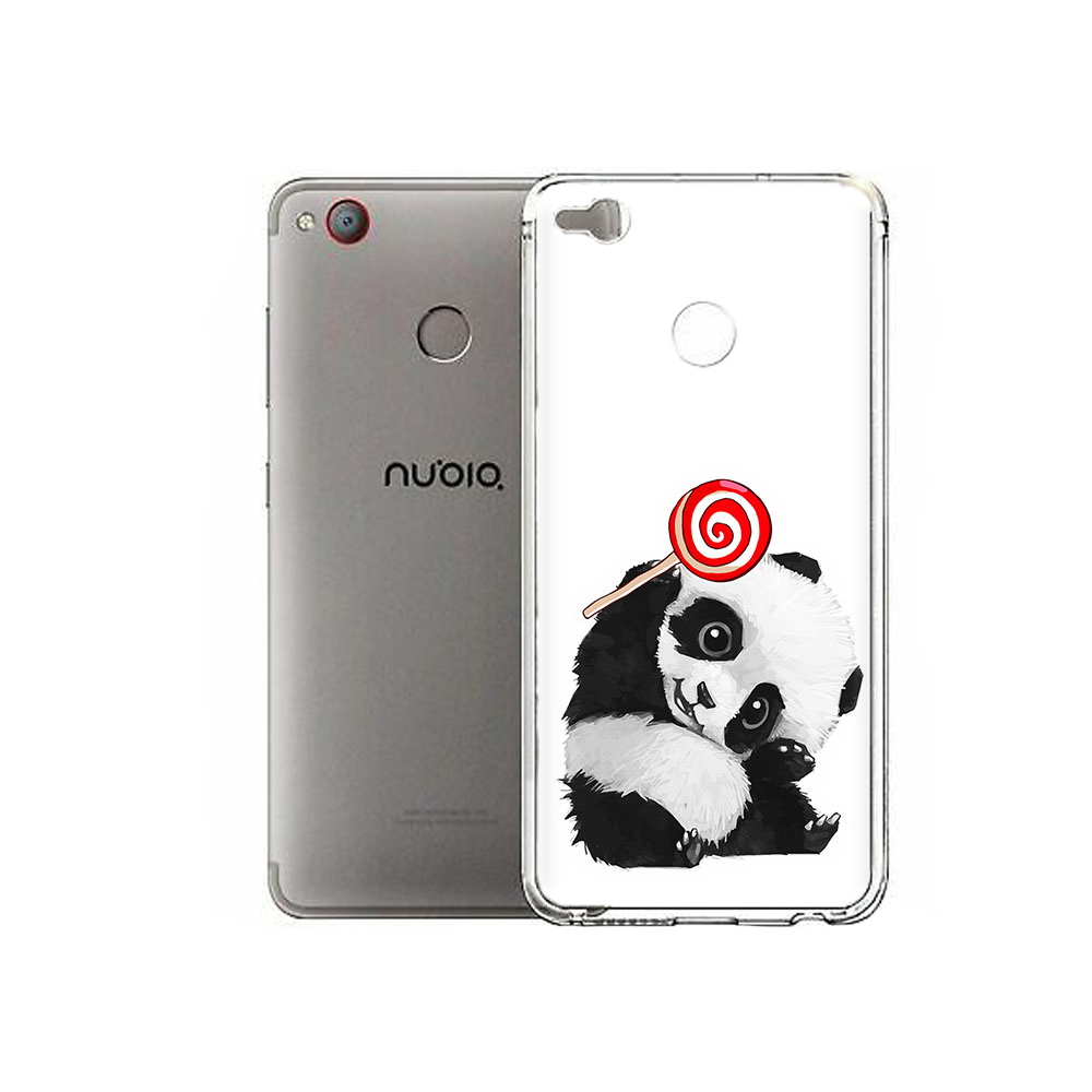 

Чехол MyPads Tocco для ZTE Nubia Z11 Mini панда с леденцом (PT53565.450.534), Tocco