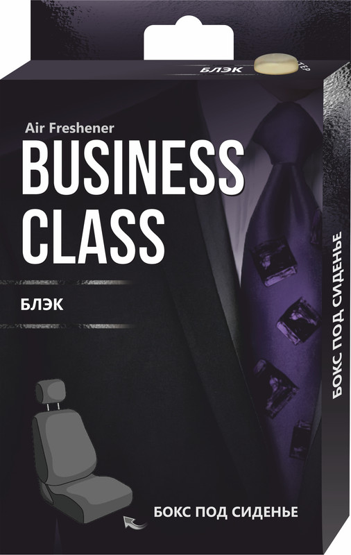 фото Ароматизатор под сиденье бокс "business class" блэк freshco