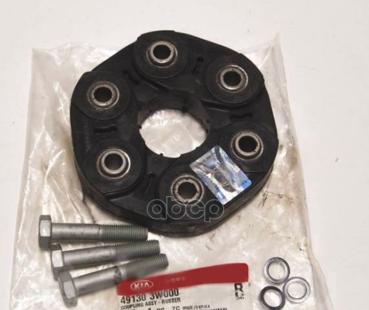 

HYUNDAI-KIA '491303W000 Эластичная муфта карданного вала HYUNDAI/KIA 49130-3W000 1шт