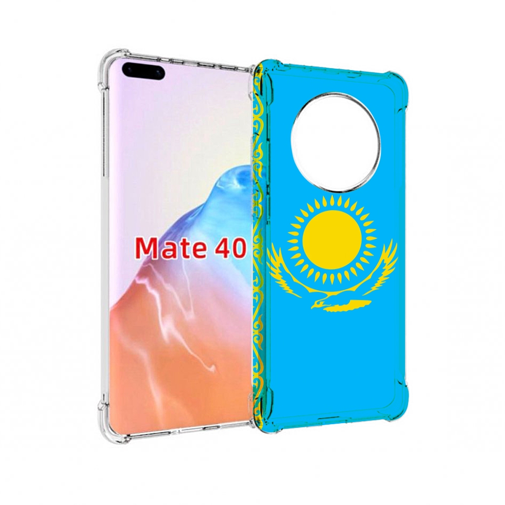 

Чехол MyPads Tocco для Huawei Mate 40 флаг Казахстана-1, Прозрачный, Tocco