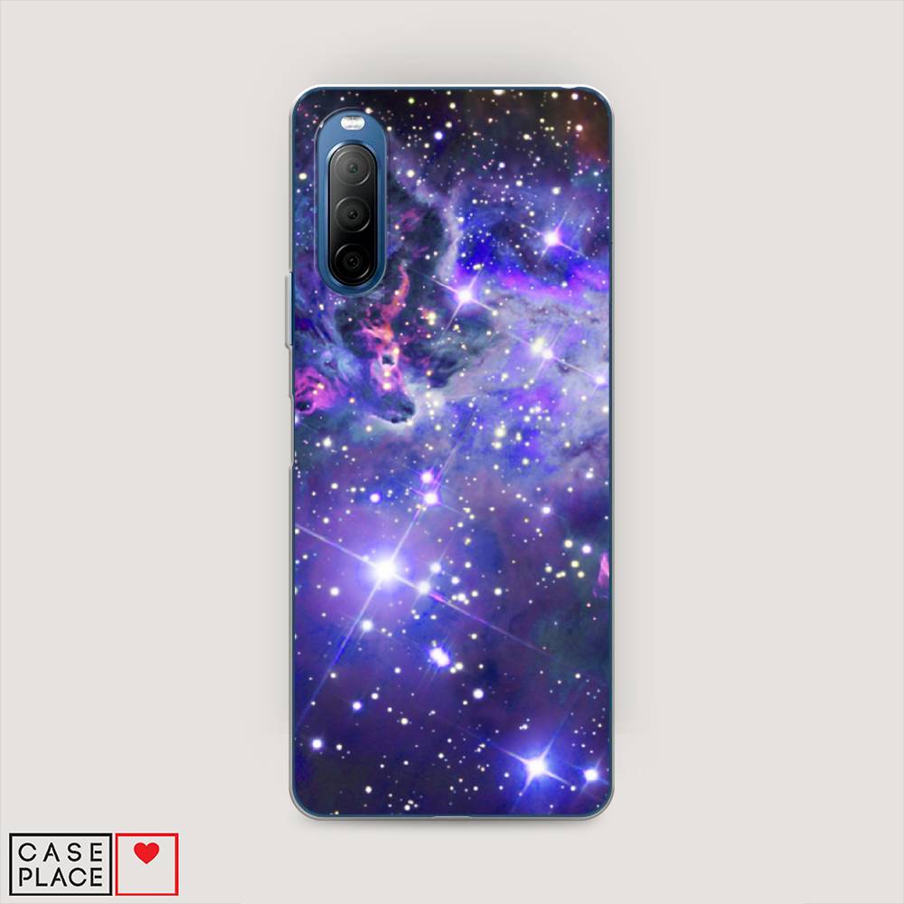 

Чехол Awog на Sony Xperia 10 II "Яркая галактика", Разноцветный, 54650-4