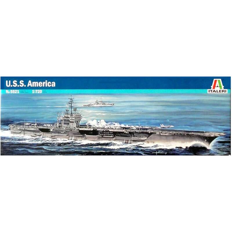 

Сборная модель Italeri 1/720 Корабль U.S.S. America 5521