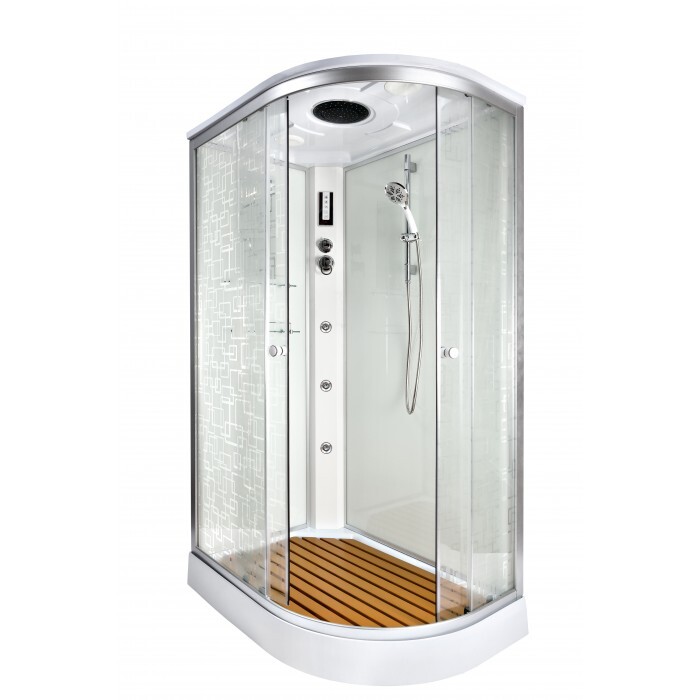

Душевая кабина Deto EM1512LGM+EL, EM1512LGM+EL