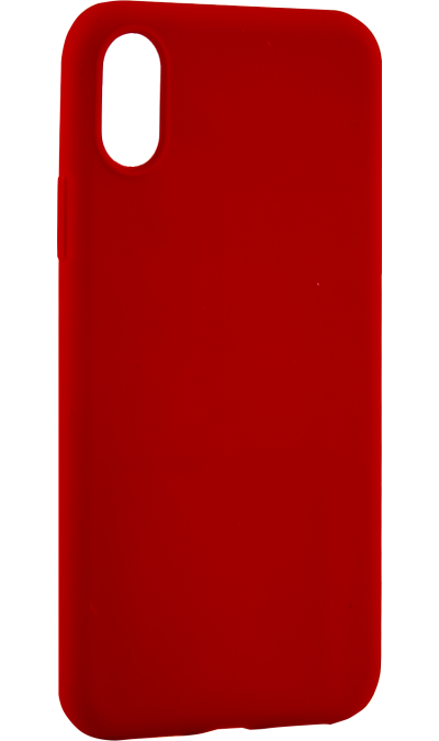 фото Чехол-крышка anycase tpu для iphone x, термополиуретан, красный