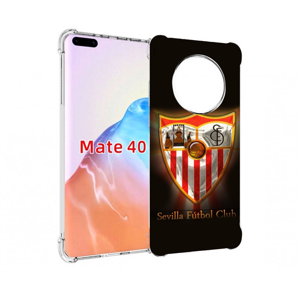 

Чехол MyPads Tocco для Huawei Mate 40 фк севилья испания мужской, Прозрачный, Tocco