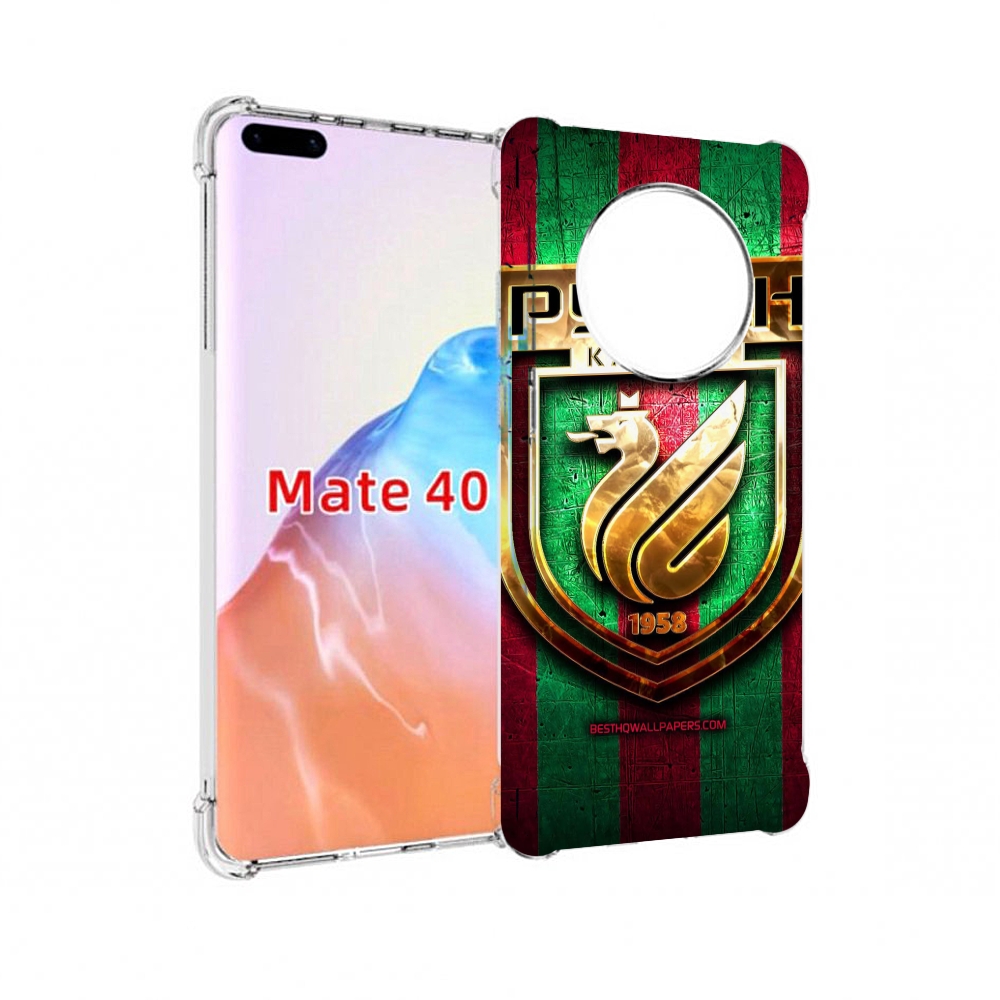 

Чехол MyPads Tocco для Huawei Mate 40 фк рубин казань, Прозрачный, Tocco