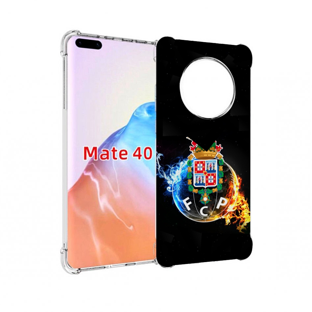 

Чехол MyPads Tocco для Huawei Mate 40 фк порту, Прозрачный, Tocco