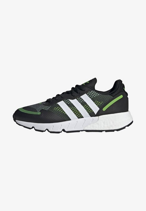 

Кроссовки женские Adidas Originals Zx 1K Boost Shoes черные 37 1/3 EU, Черный, Zx 1K Boost Shoes