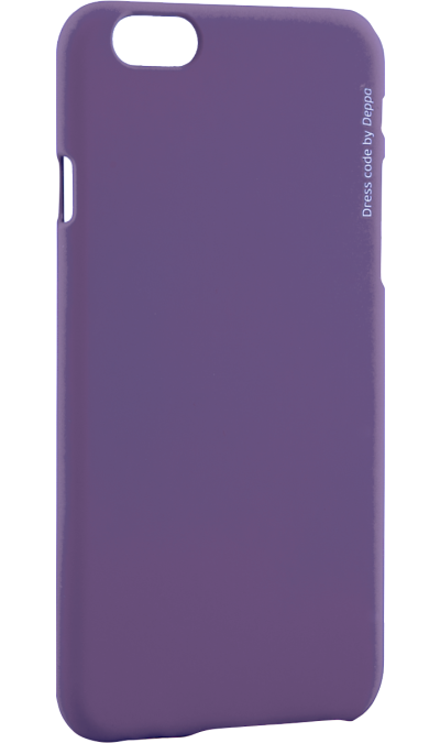 фото Чехол-крышка deppa air case для iphone 6/6s, пластик, фиолетовый