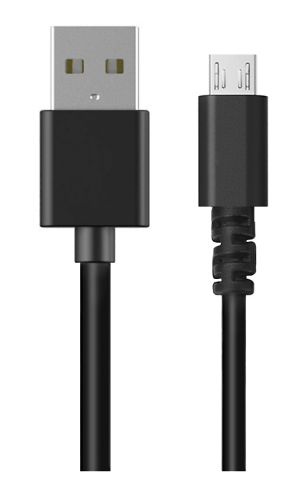 фото Кабель bron micro - usb витой, черный