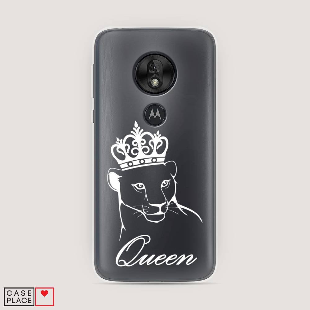 

Чехол Awog на Motorola Moto G7 Play / Моторола Мото G7 Плэй "Львица королева", Разноцветный, 241250-7