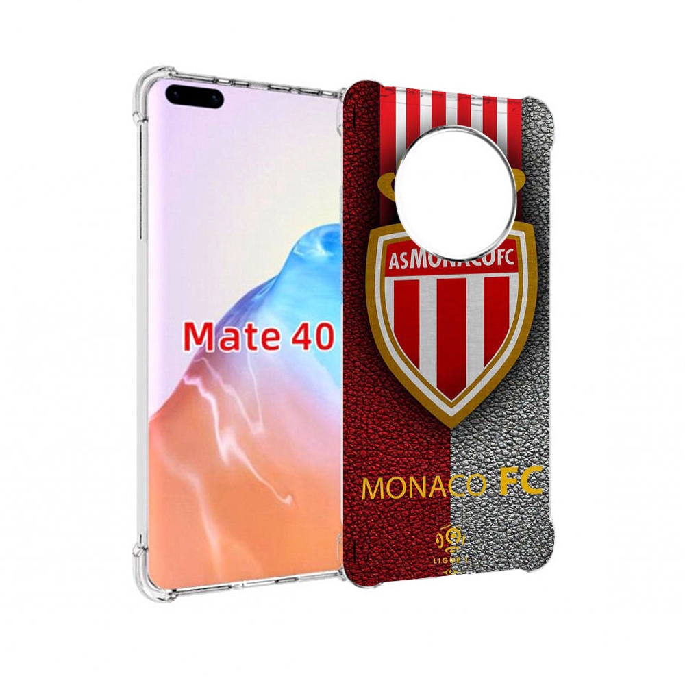

Чехол MyPads Tocco для Huawei Mate 40 фк монако, Прозрачный, Tocco