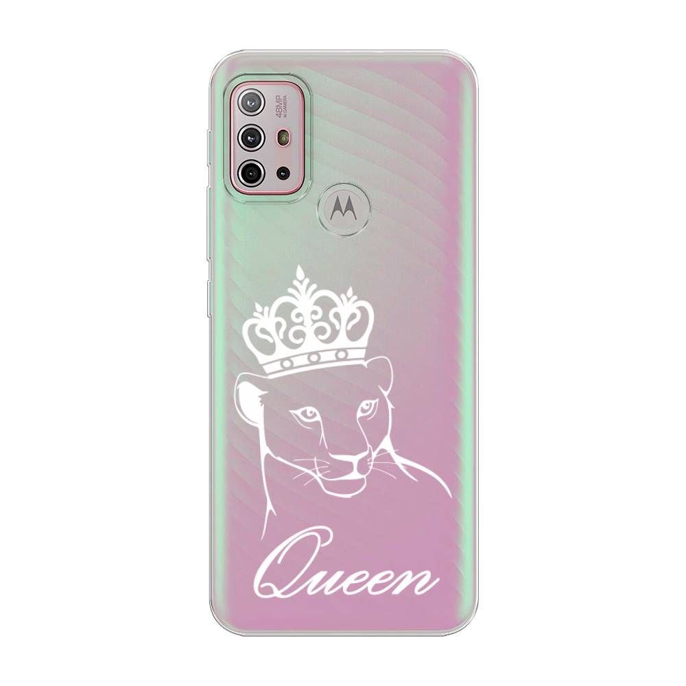 

Чехол Awog на Lenovo K13 Note/Motorola Moto G10/G20/G30 "Львица королева", Разноцветный, 242150-7